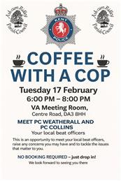 Coffee with a Cop - 17 February 2026